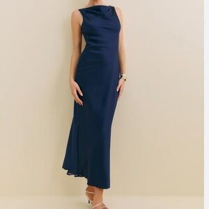 NEW NWT Reformation Corey Satin Dress